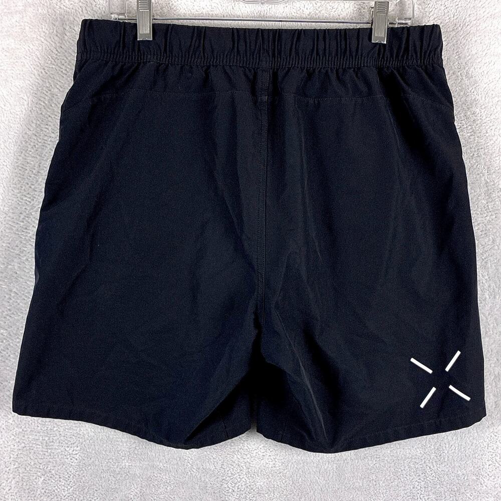 Ten Thousand Foundation Board Shorts Mens XL Black Performance Workout Surf Swim
